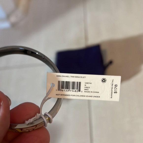 Brand new Tory Burch Kira enamel bracelet - Picture 4 of 5